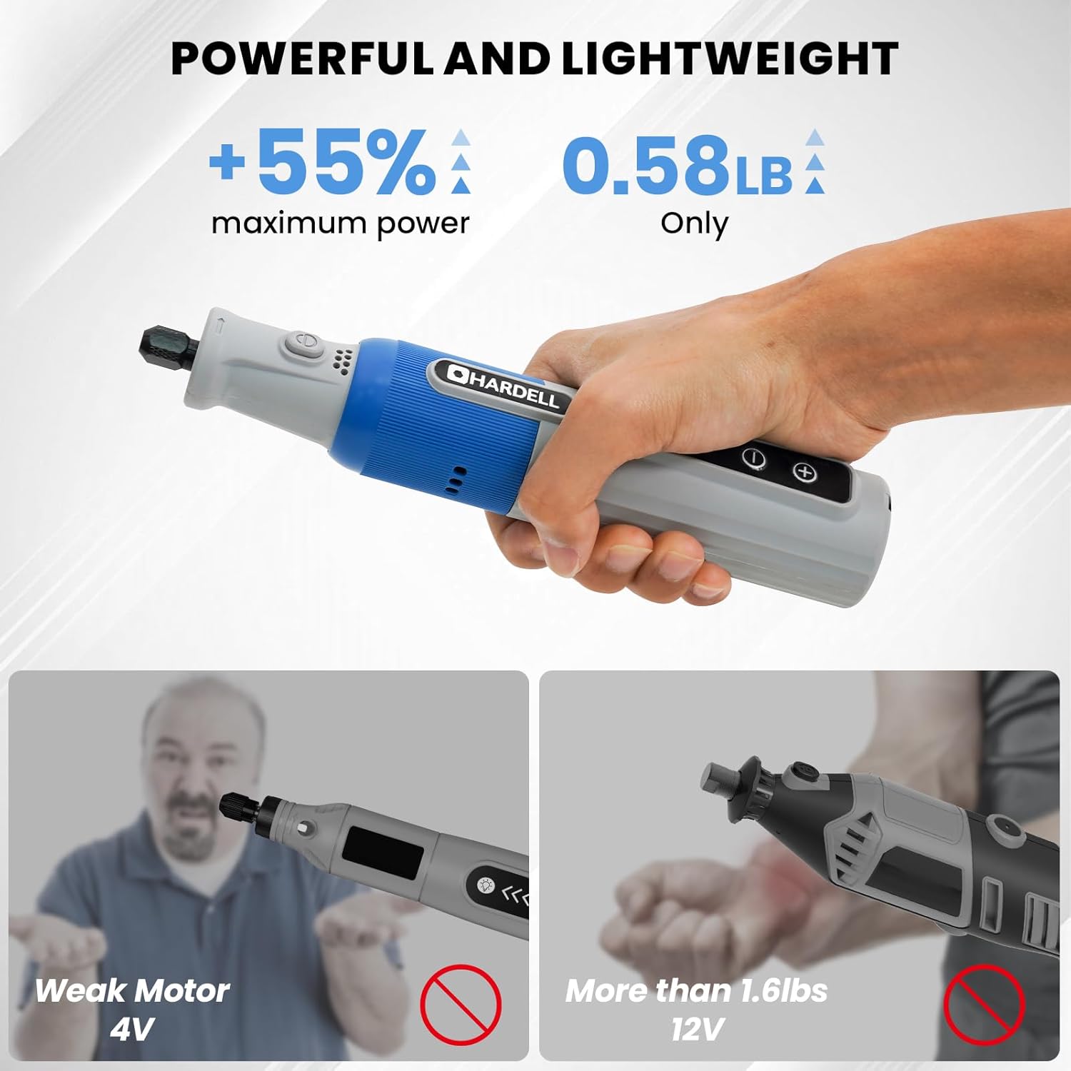 Thumbnail 3 de HARDELL 8V Cordless Rotary Tool ⚙