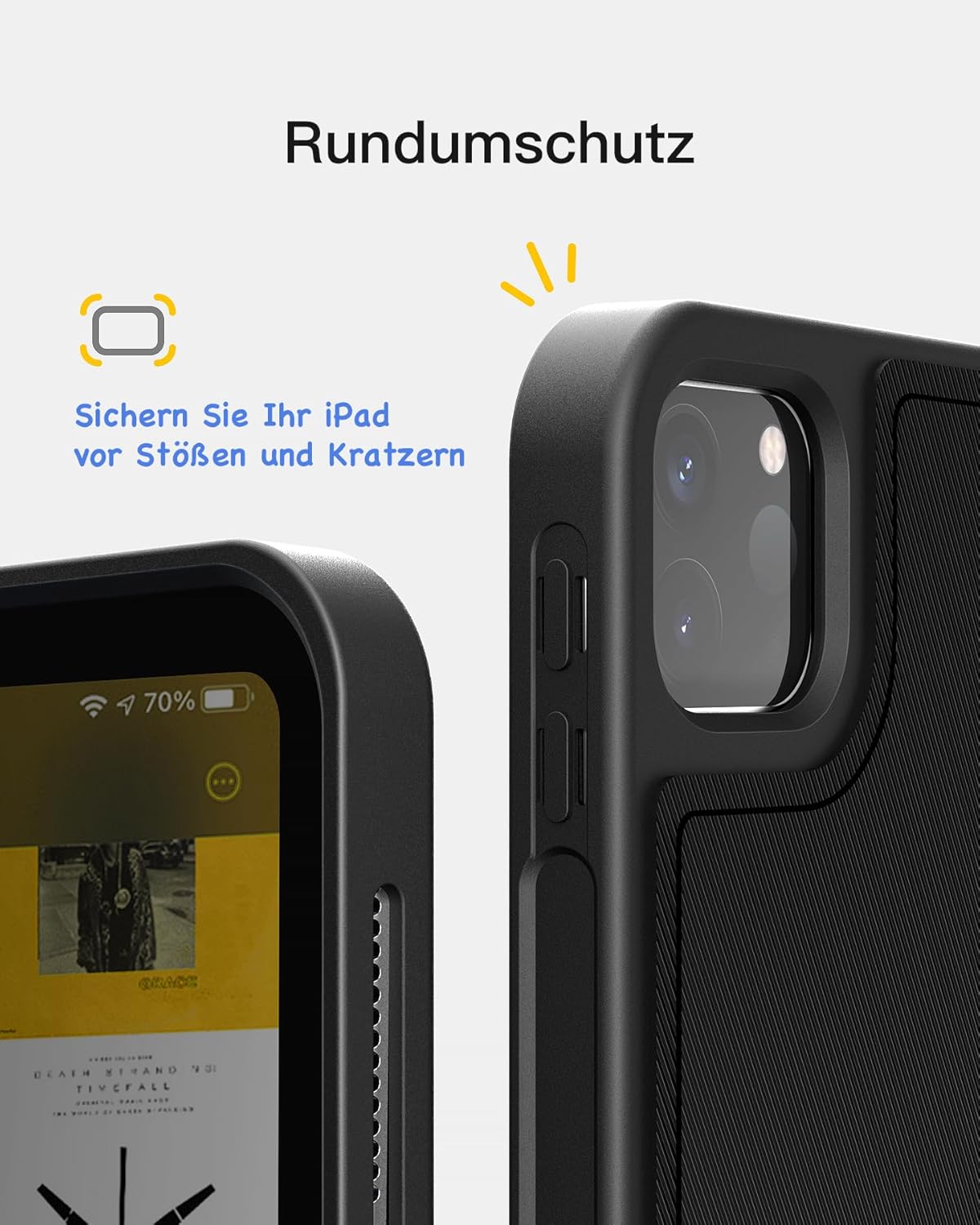 Thumbnail 6 de Inateck Classic KB04002 Tastatur Hülle 11 Zoll ⌨