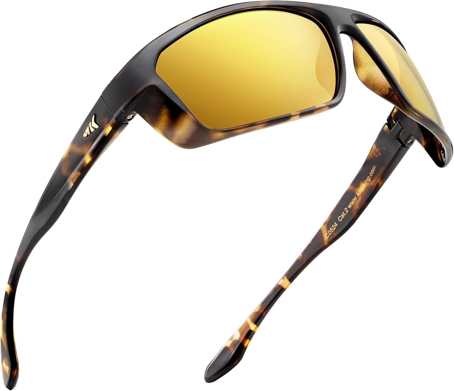 Detalle de KastKing Huzzah Polarized Sport Sunglasses – Unisex, Ideal for Driving, Fishing, Cycling & Running