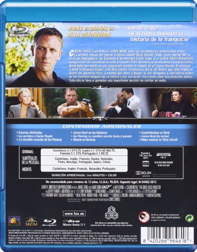 Thumbnail 1 de Bond: Casino Royale [Blu-ray] — crónica de acción y espionaje en alta definición
