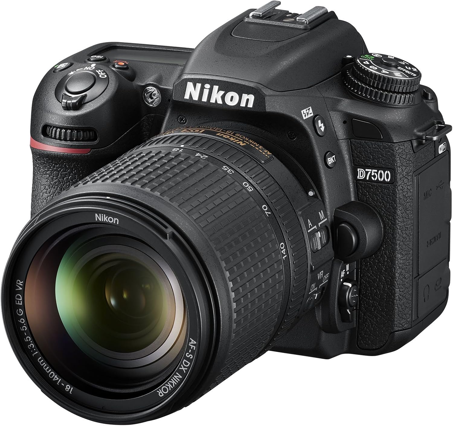 Detalle 2 de Nikon D7500 Body – Fotocamera Reflex Digitale 20,9 MP, Wi‑Fi, Bluetooth, 4K/UHD (corpo) con Sigma