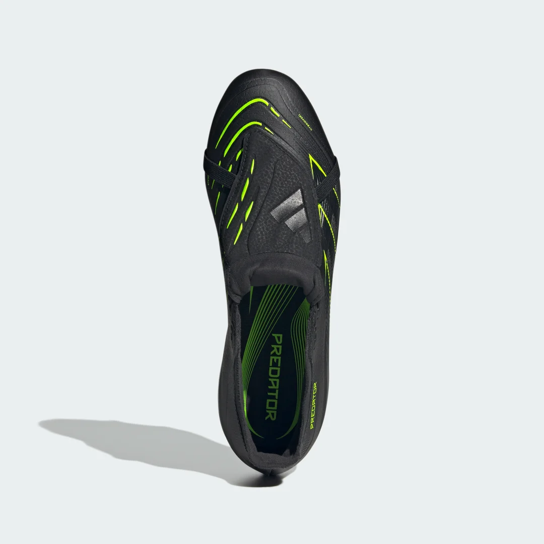 Thumbnail 2 de Adidas Predator League: bota de fútbol con lengüeta plegable y suela multisuperficie (Negro)