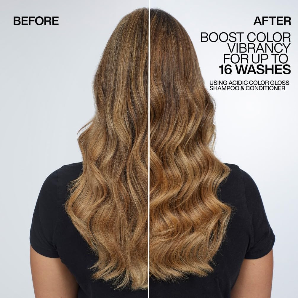 Detalle de Redken Acidic Color Gloss Bundle with Sulphate-Free Shampoo and Conditioner (300ml + 300ml)