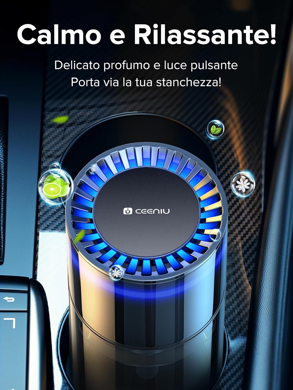 Detalle 2 de Ceeniu CF3 deodorante auto 135 ml
