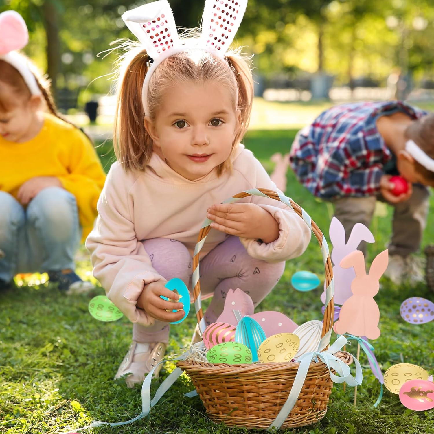 Thumbnail 4 de Kunststoff Ostereier zum Aufhängen 48er Set