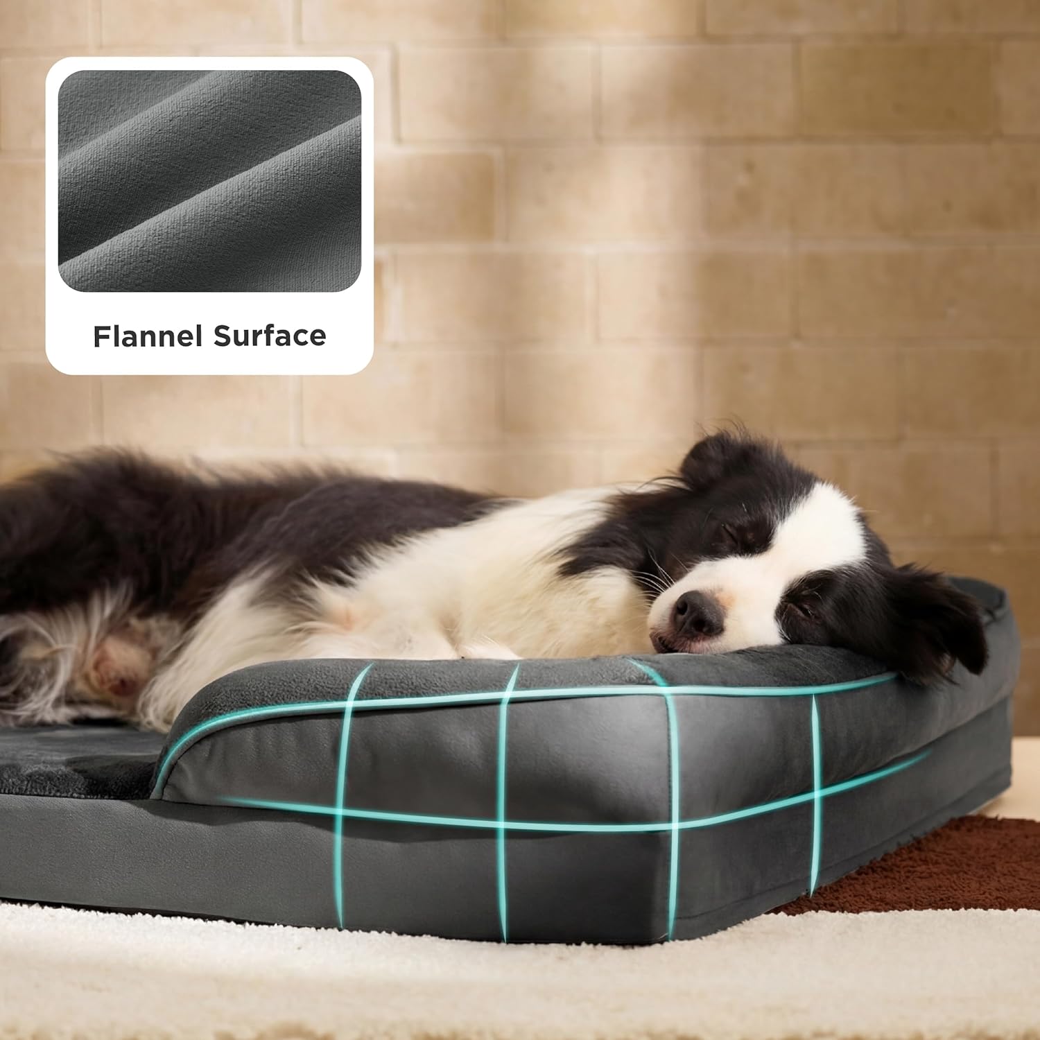 Thumbnail 5 de BEDSURE orthopädisches Hundebett 106×80 cm