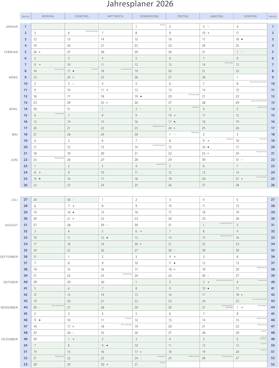 Thumbnail 4 de DUMONT Sturm der Liebe 2026 Broschürenkalender – Wandkalender 42 x 29 cm mit Jahresplaner