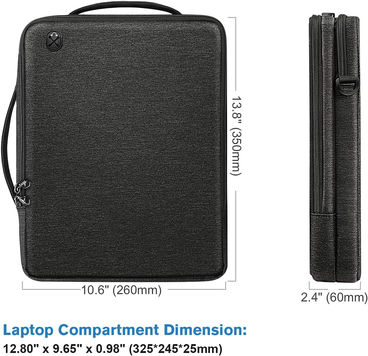 Thumbnail 5 de FINPAC Tasche Hülle für 13–14 Zoll MacBook und Tablet – stoßfest, spritzwasserfest