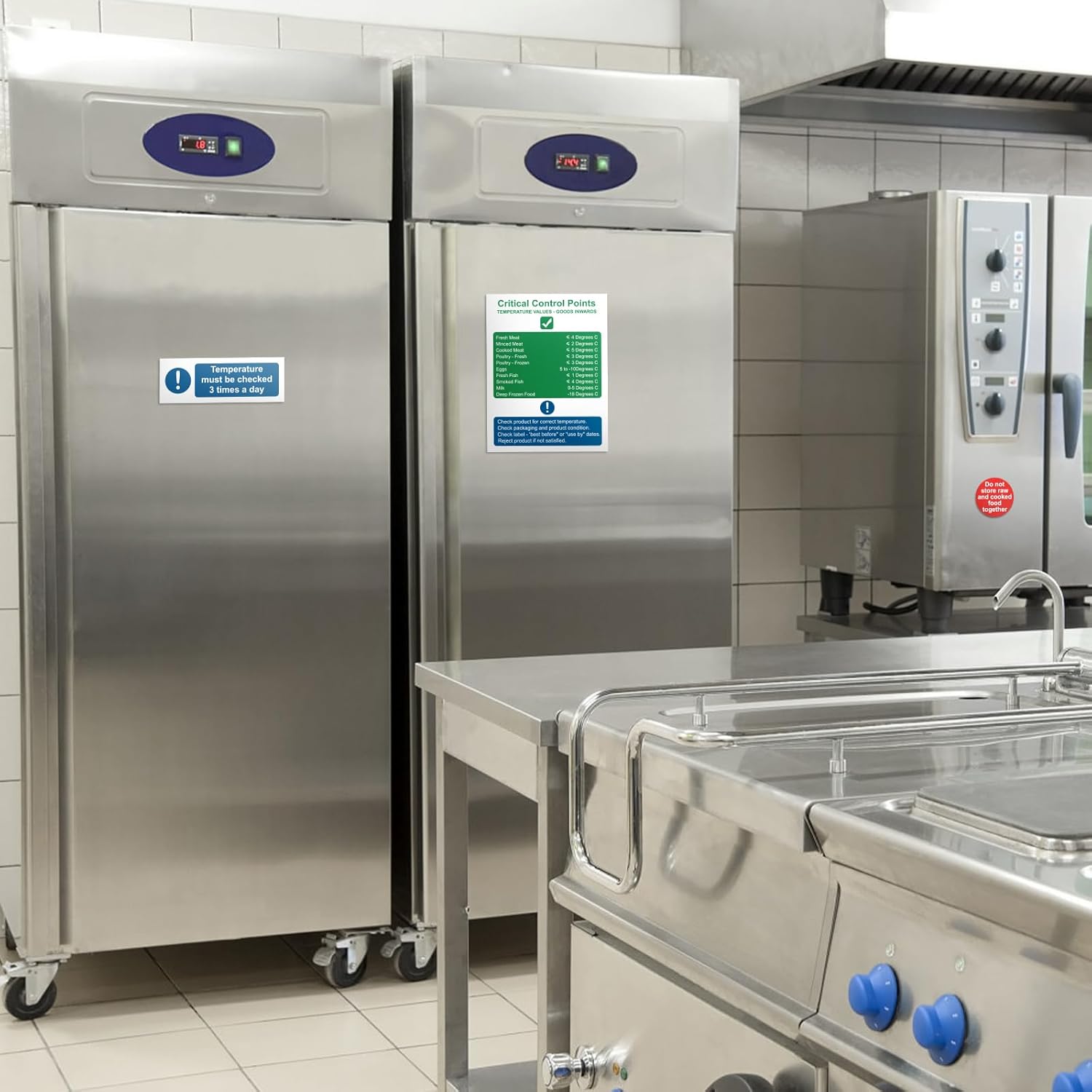 Thumbnail 6 de Complete Kitchen Safety Signs Set 68-piece kit 🧾