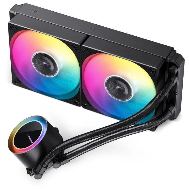Detalle de Refrigeración líquida Jonsbo TG-240 ARGB Blanco: rendimiento y estética para tu PC
