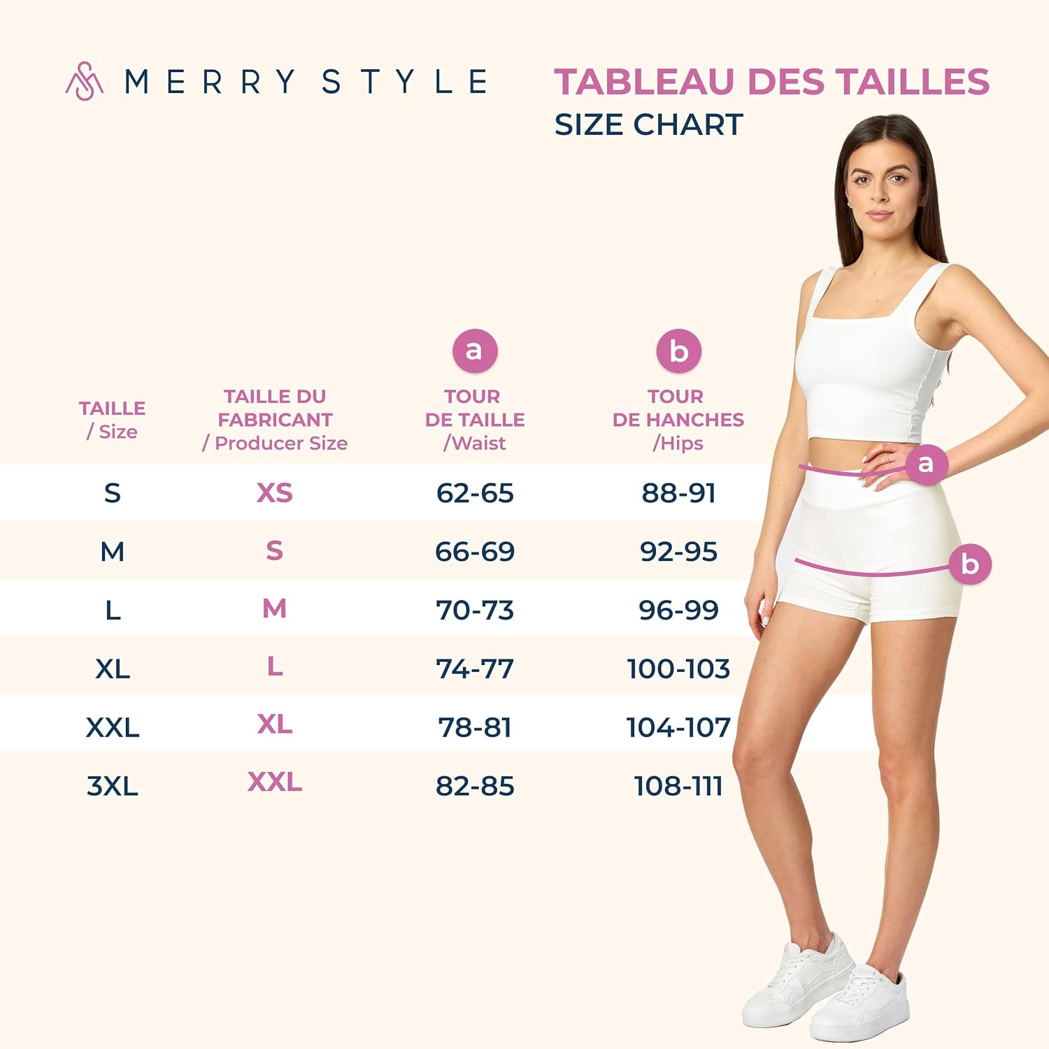 Thumbnail 5 de Merry Style Short Femme MS10-359 legging court