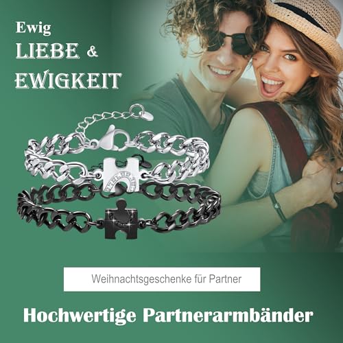 Thumbnail 4 de Gkmamrg Pulseras puzzle ajuste 16–19 cm