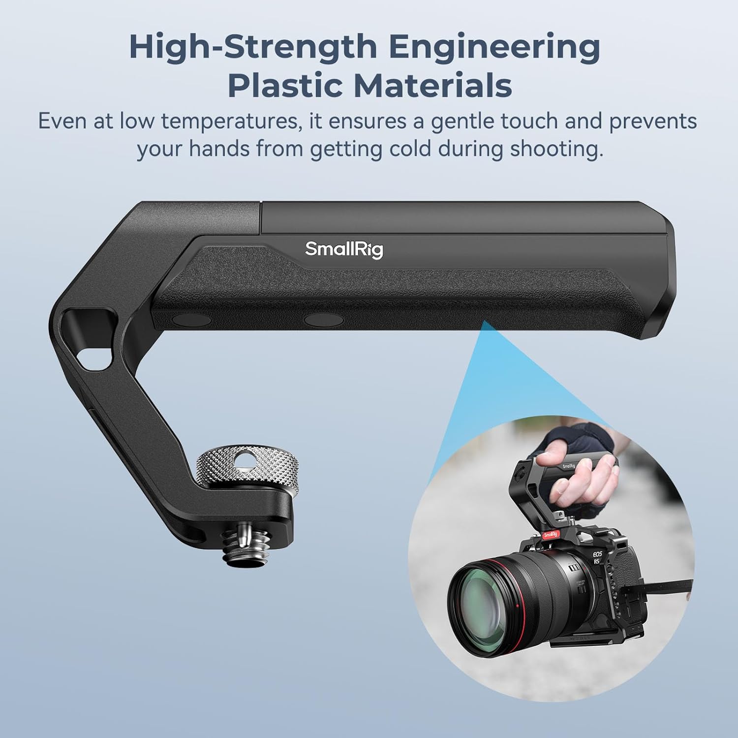 Thumbnail 3 de SmallRig Lightweight Top Handle with ARRI Locating Pins (Model 4757) – 113g