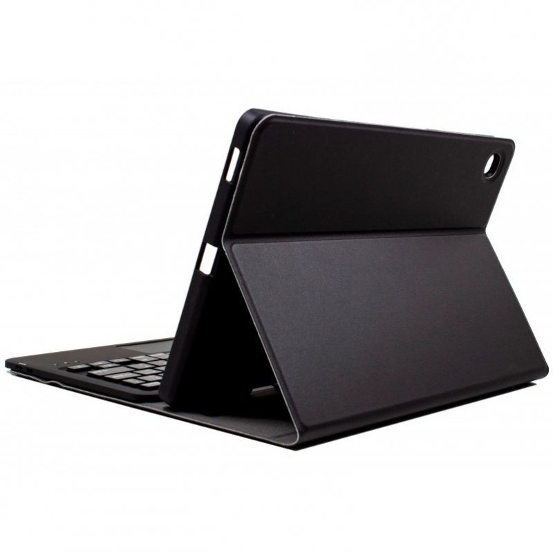 Detalle de Cool Funda con Teclado Bluetooth en polipiel negra para Samsung Galaxy Tab S6 Lite