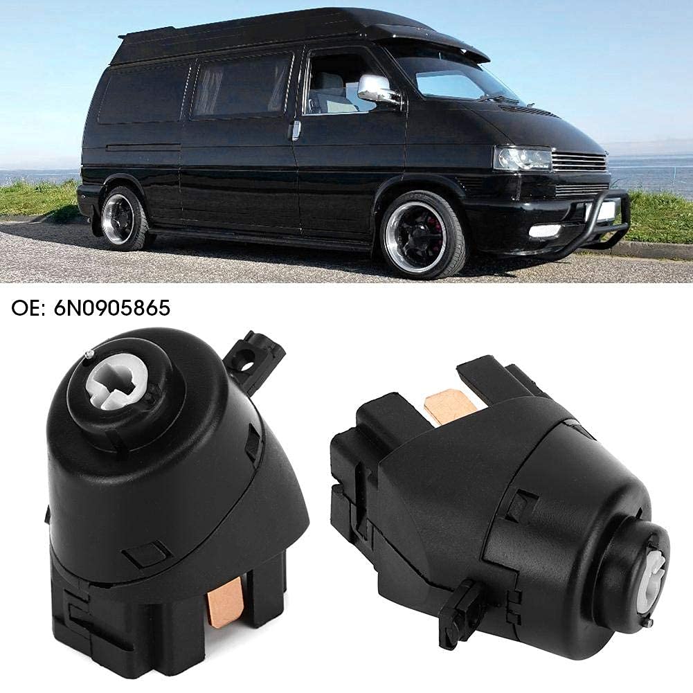 Detalle de Ignition Starter Switch, 6N0905865 Replacement for T4 Transporter Van 1990-2003 – Black