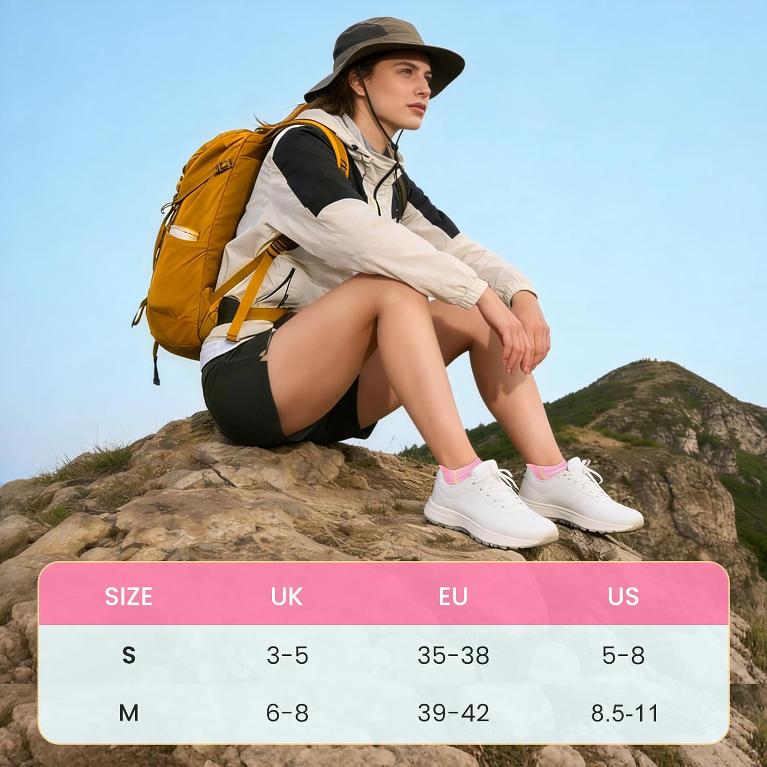 Thumbnail 6 de Niorasen Ankle Socks for Women (6 Pairs) — Cotton Cushioned Athletic Running Socks