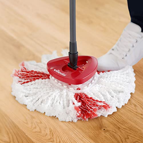 Detalle de Vileda Turbo 2in1 Spin Mop Head Refills (Pack of 2) – Microfibre Power