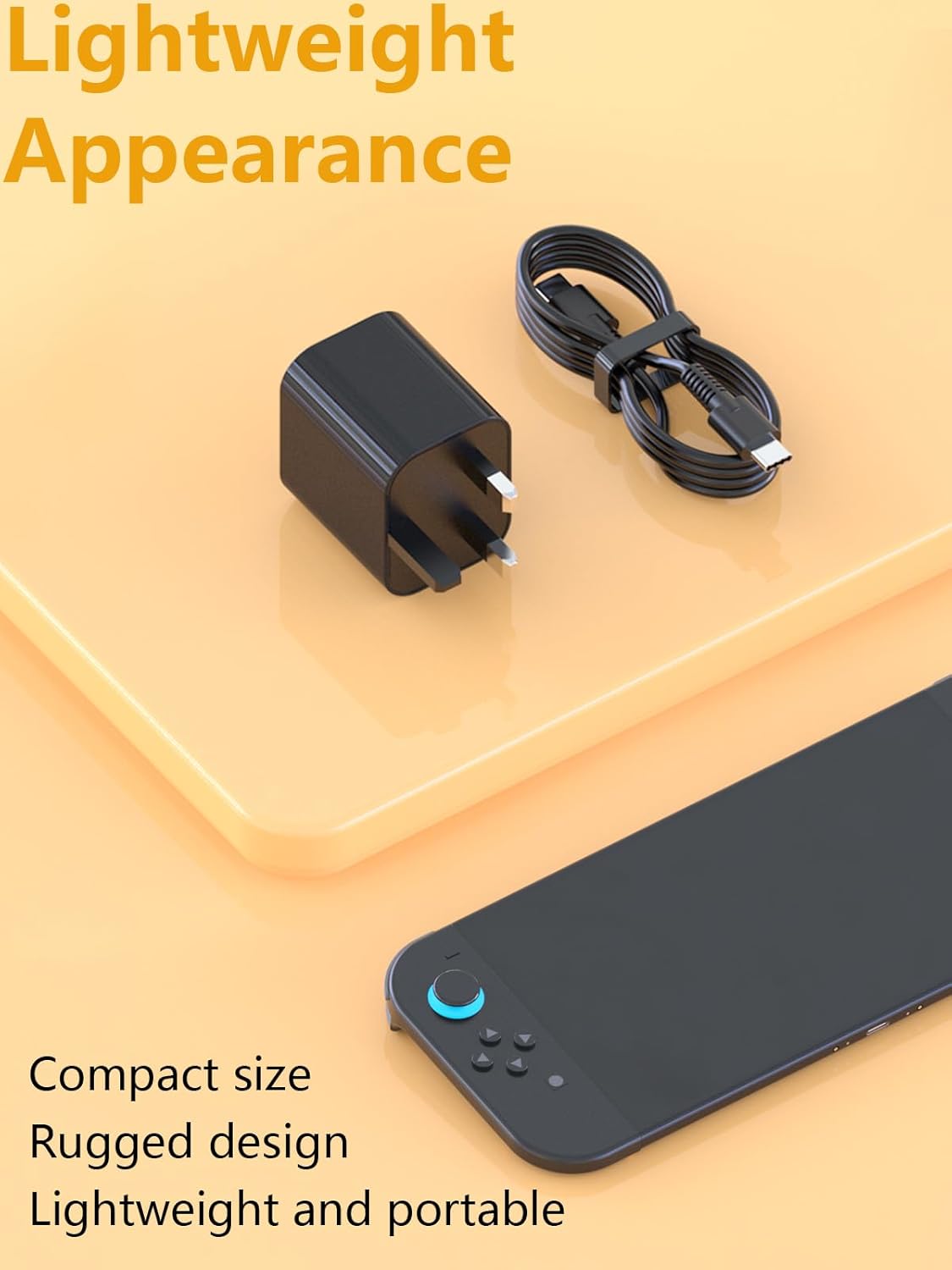 Thumbnail 1 de Haiyistar Switch 2 Charger 60W: Fast, Broad Compatibility for Switch Family and Steam Deck