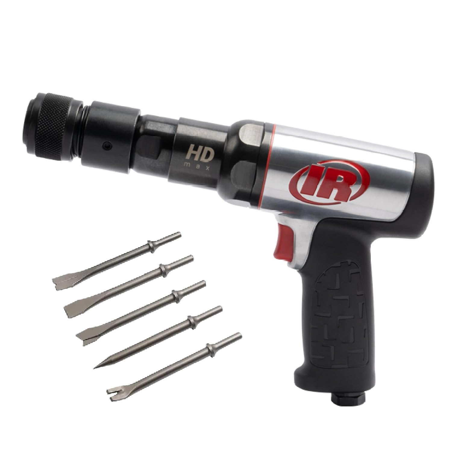 Thumbnail 6 de Ingersoll Rand Kit Martello Pneumatico 119MAXK: Set da 5 scalpelli, cambi rapido e custodia