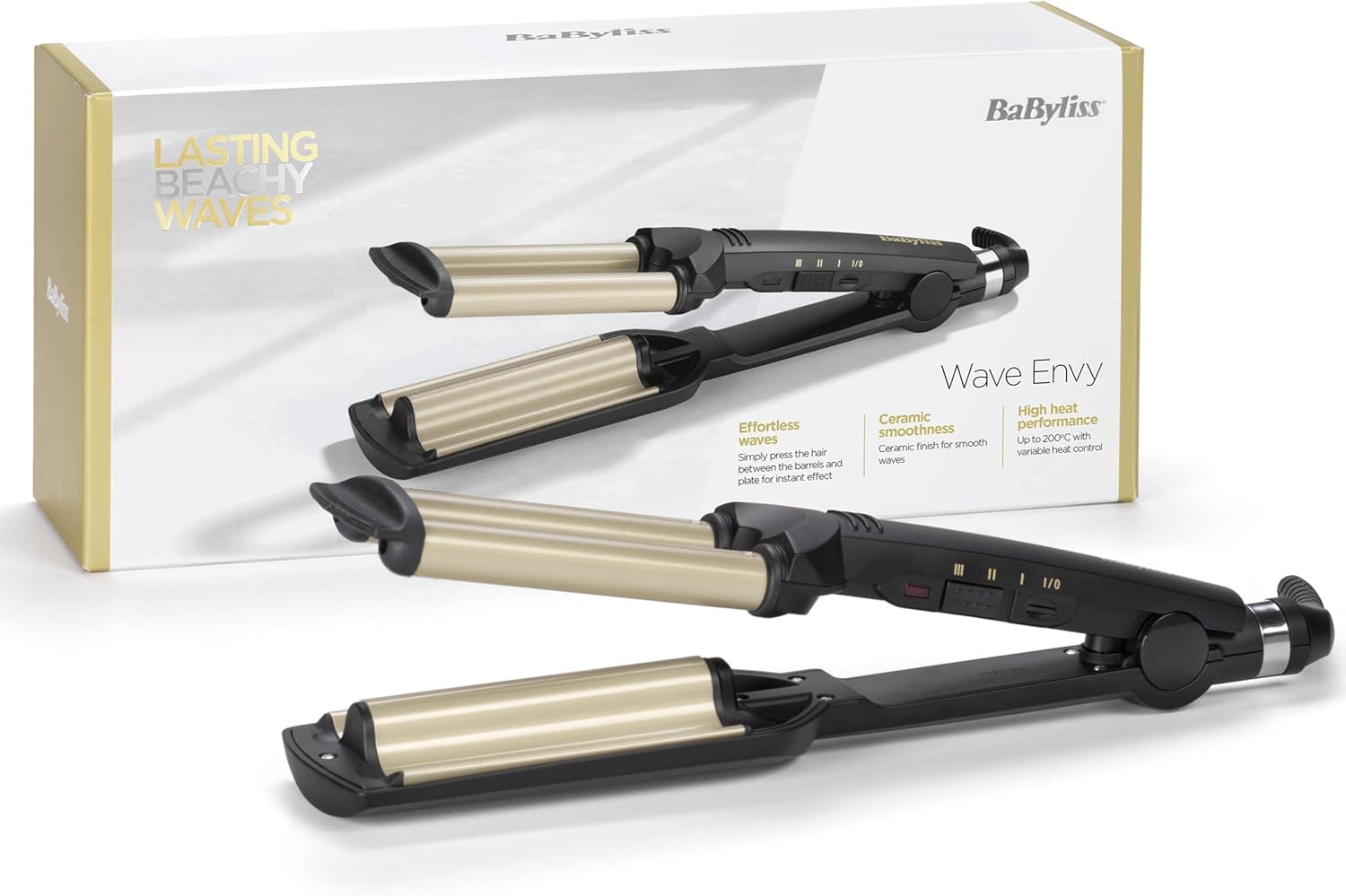 Detalle de BaByliss C260E Styler Ondas, Cerámica y Titanio