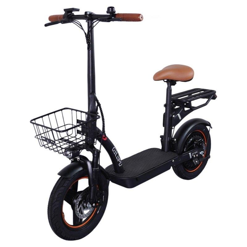 Thumbnail 3 de Geleipu C14 500W: Patinete eléctrico con 100 km de autonomía y frenos a disco