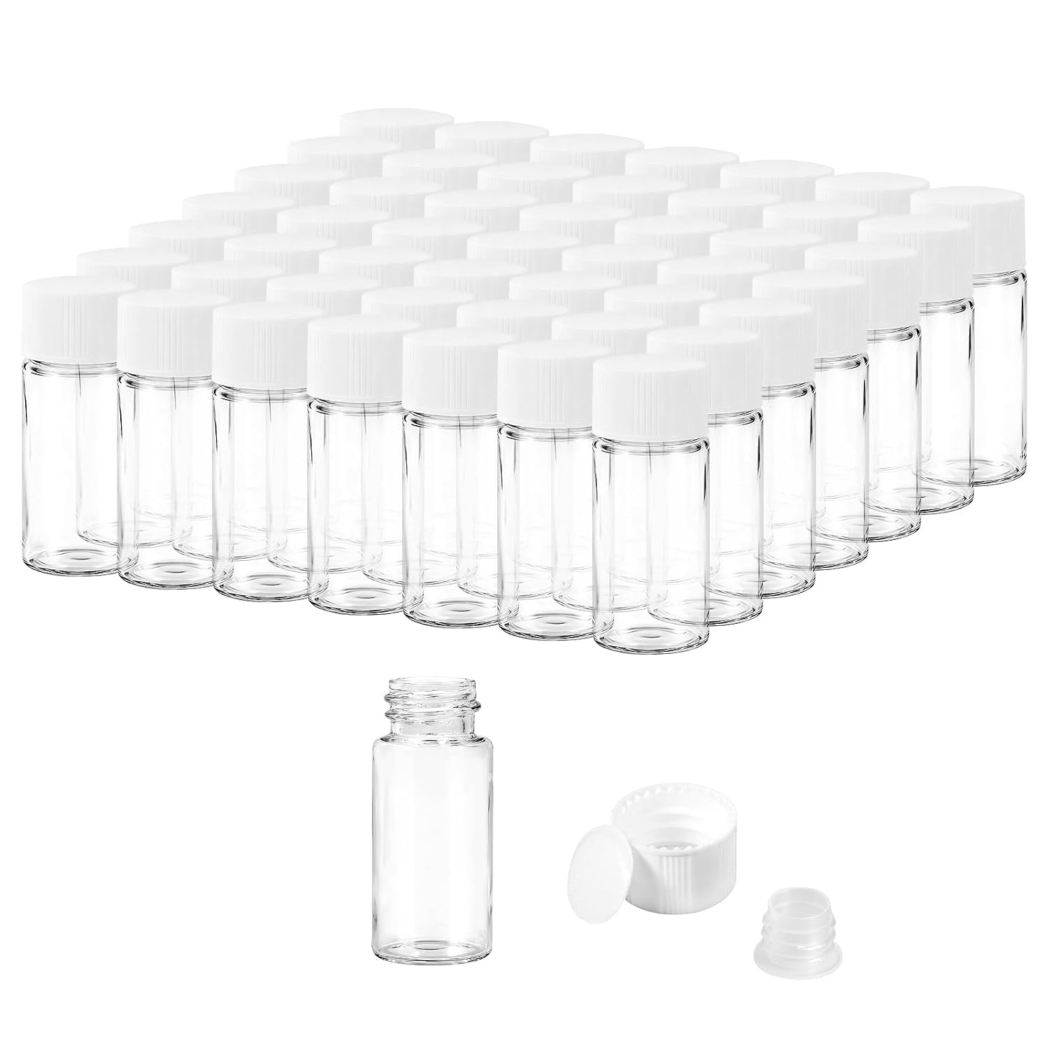 Detalle de Glass Vials, 10 mL