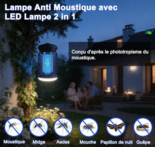 Detalle de WUEAOA lampe anti-moustiques 4200 V