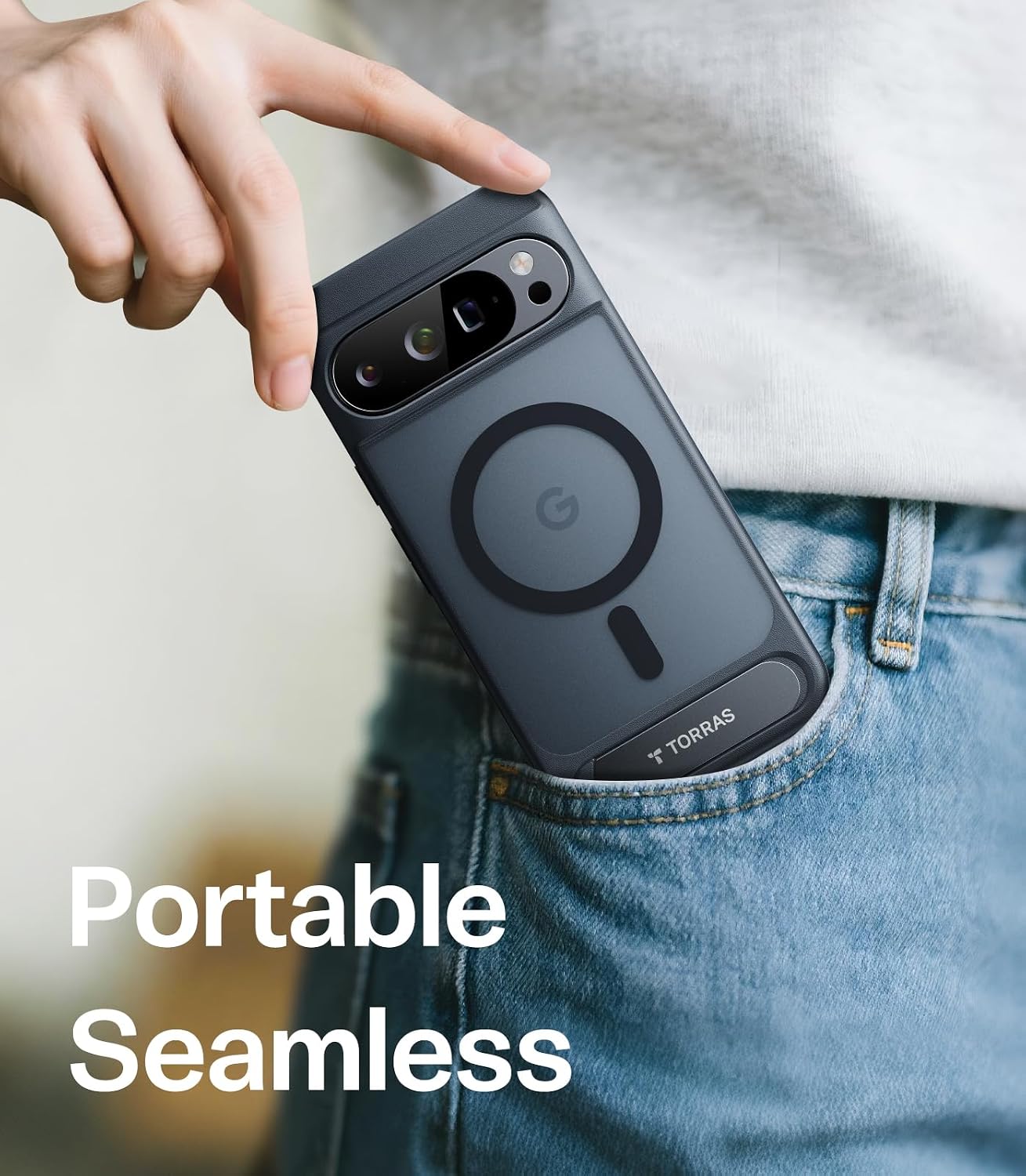 Thumbnail 6 de TORRAS Magnetic Stand for Pixel 10 Pro XL Case