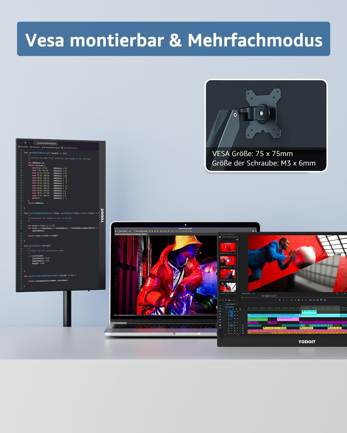 Thumbnail 6 de Portable Monitor 17,3 Zoll FHD IPS