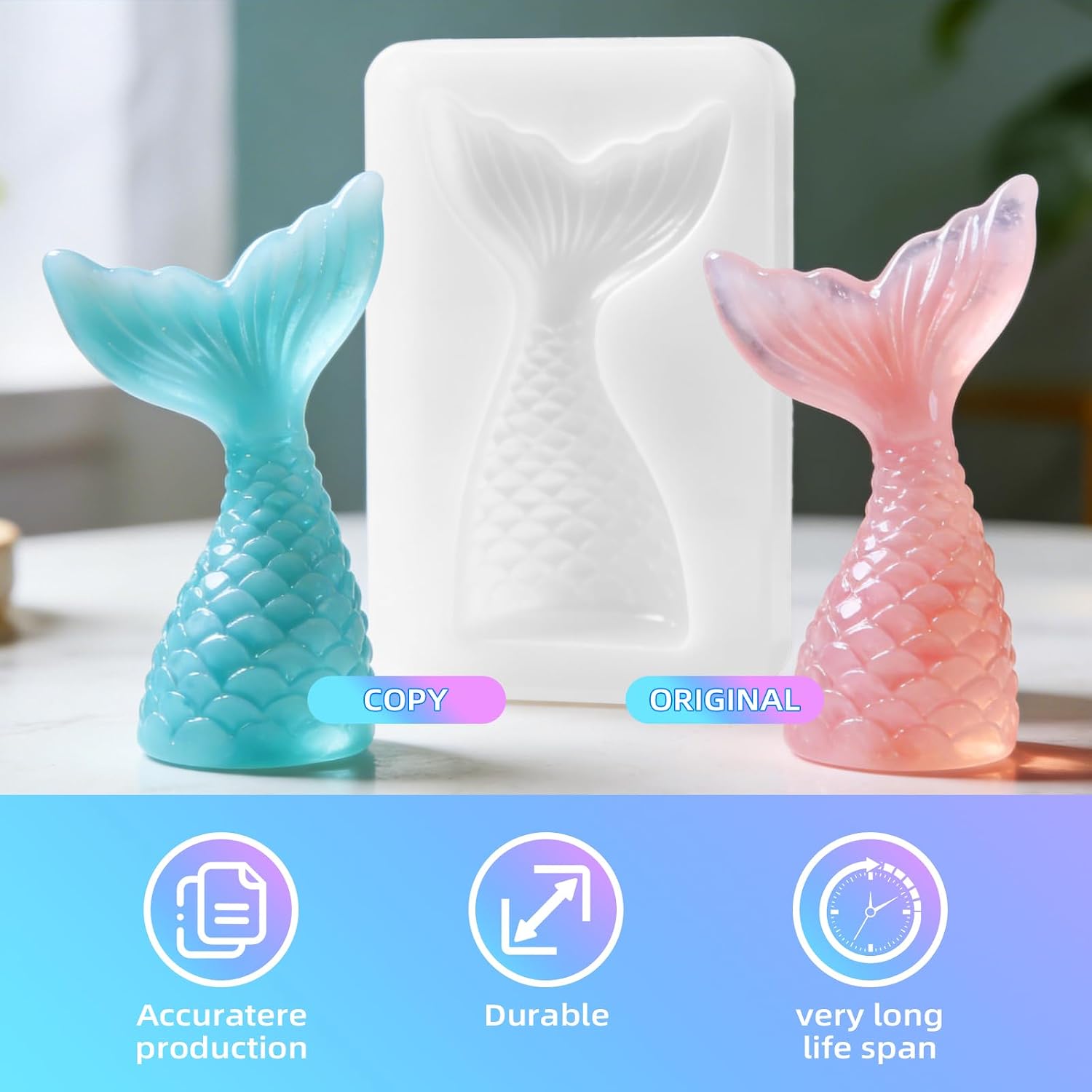 Detalle 1 de STARTSO WORLD 80oz silicone mold kit