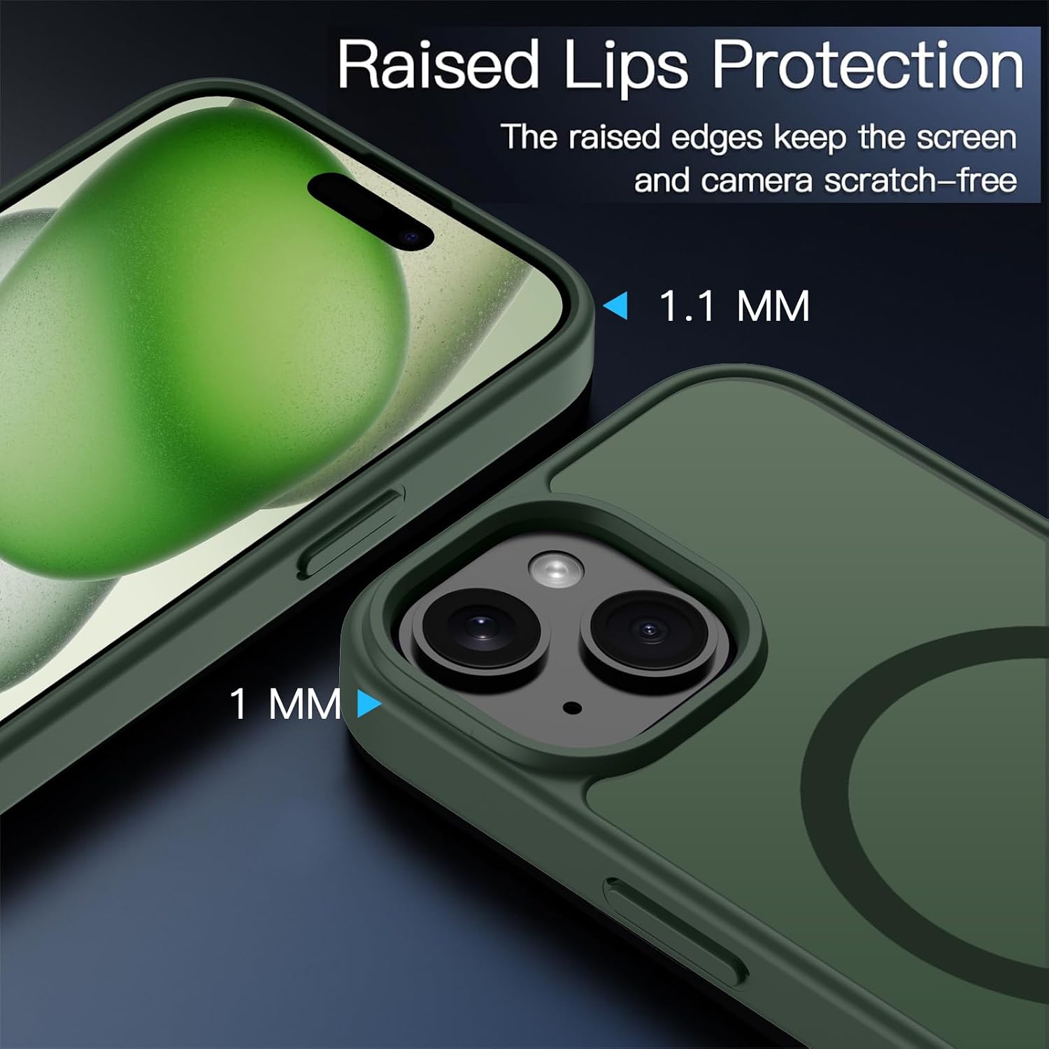 Thumbnail 1 de ORDA Magnetisch Hülle iPhone 15 6,1 Zoll