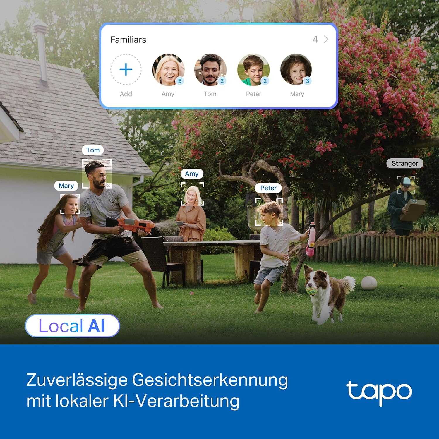 Detalle de Tapo C560WS WLAN-Überwachungskamera 4K