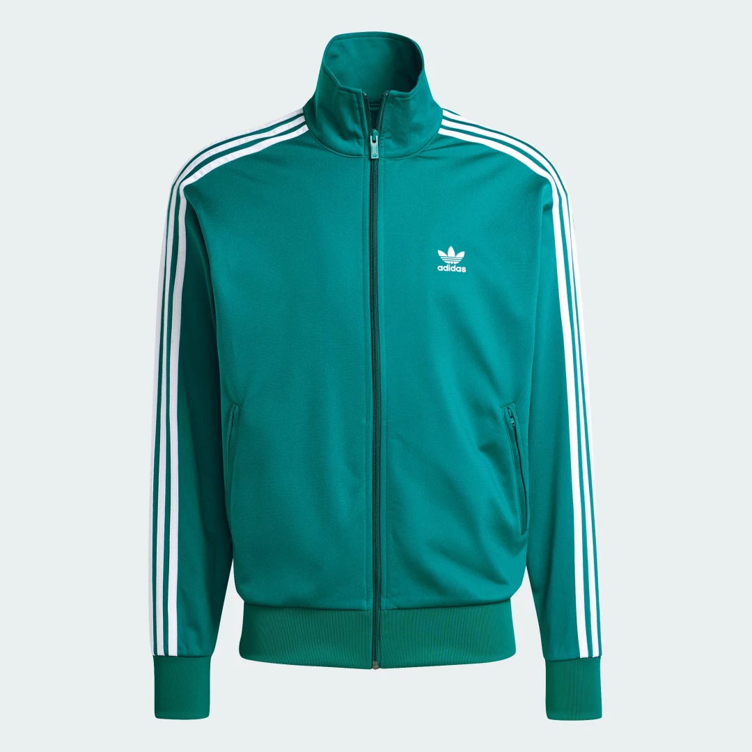 Detalle 2 de Chaqueta Firebird Adicolor Classics Turquesa de Adidas