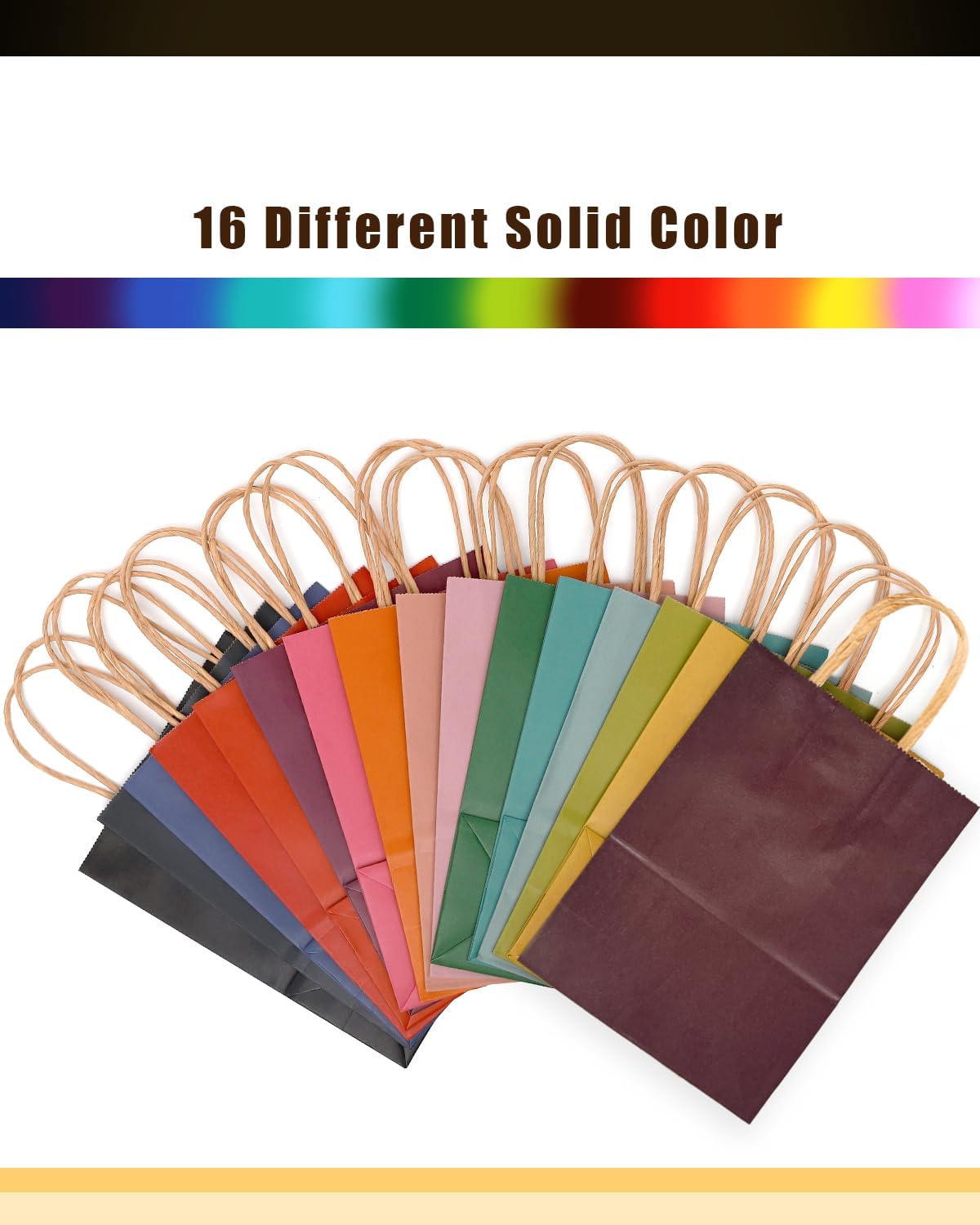 Thumbnail 1 de Gcardist 32Pcs Kraft Paper Bags 21x15x8cm 🛍️