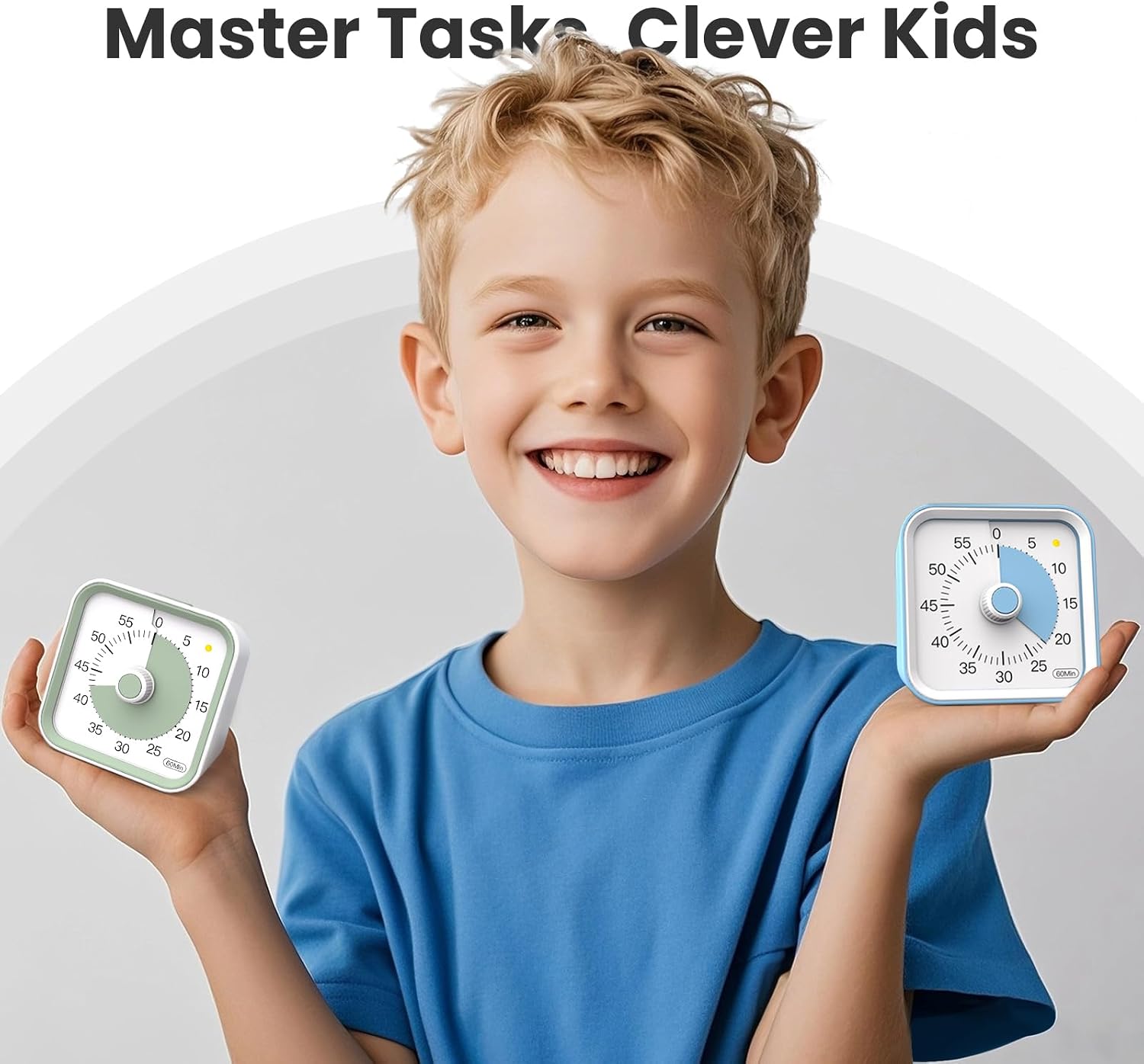 Thumbnail 2 de InfPokid Visual Timer for Kids with Pause Function (60 Minute) – Quiet, ADHD-friendly Rainbow Timer