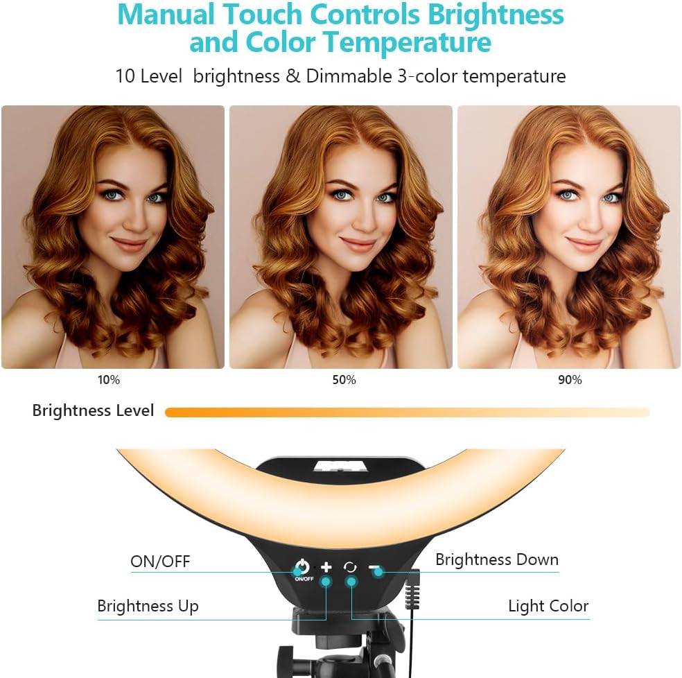 Thumbnail 5 de Sensyne 14" Ring Light with Tripod Stand
