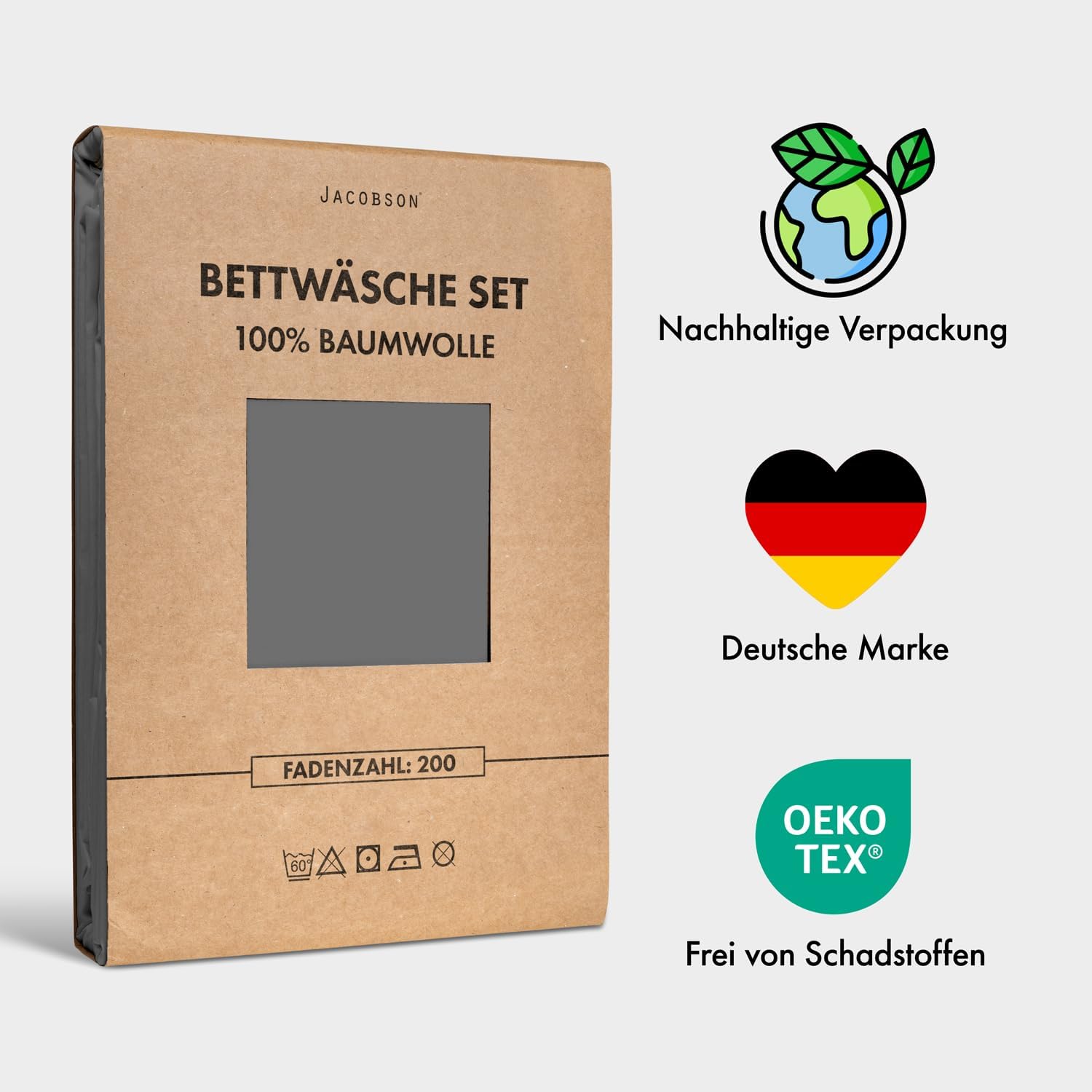 Thumbnail 6 de JACOBSON Bettwäsche 135x200
