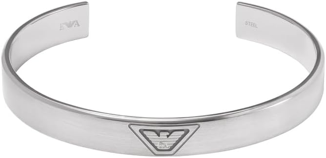 Thumbnail 3 de Emporio Armani Bracciale bangle acciaio argento