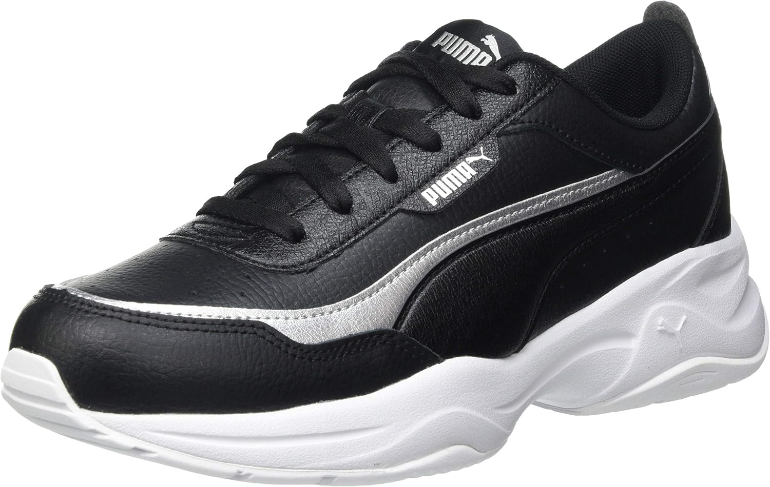 Detalle de PUMA Cilia Mode Sneaker Donna - Bianco Argento, 38 EU