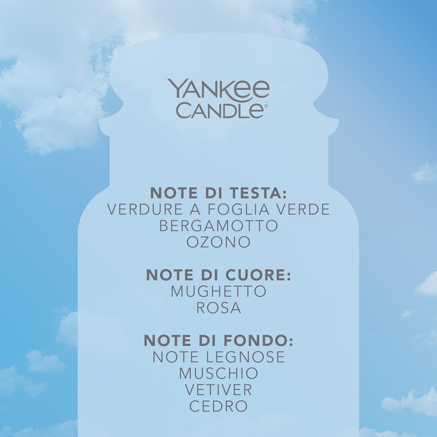Thumbnail 3 de Yankee Candle Candela profumata Clean Cotton 150 ore