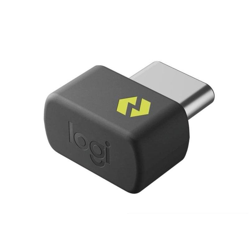 Detalle 2 de Receptor USB-C Logitech Logi Bolt Grafito: conexión fiable para ratón y teclado Logitech