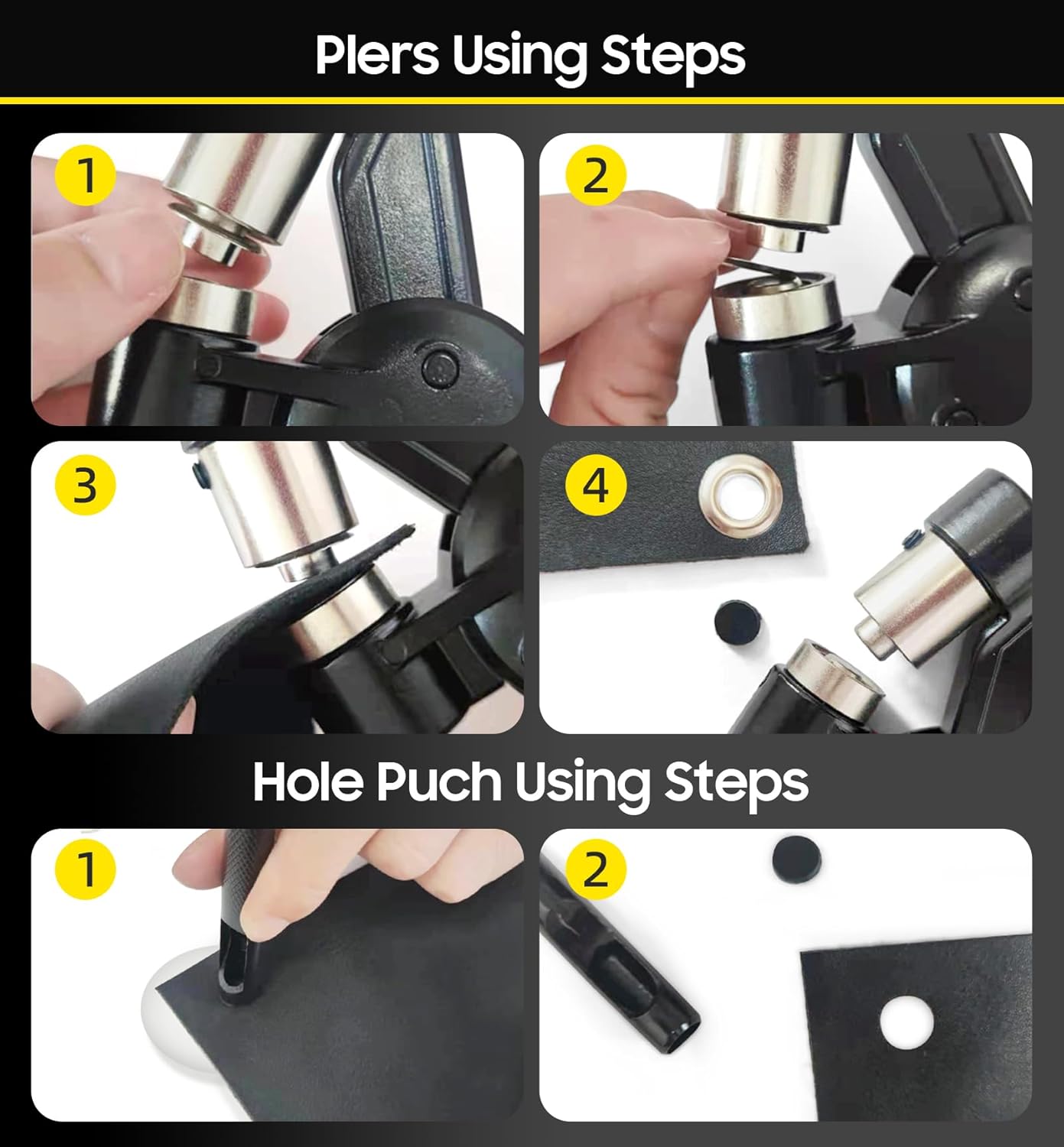 Thumbnail 3 de HAPDEN Eyelet Punch Kit 6/10/12