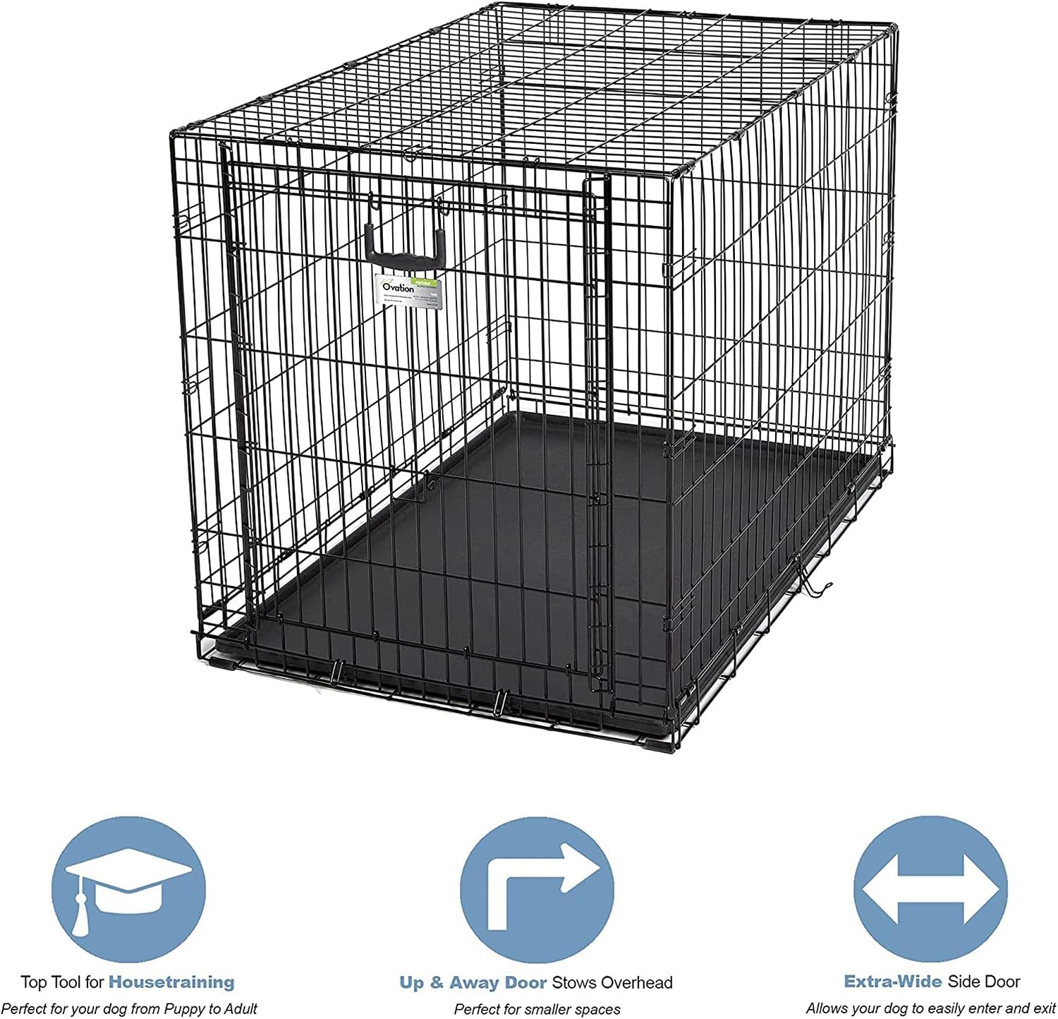 Thumbnail 1 de MidWest Ovation 106,68 cm cage pliante pour chien