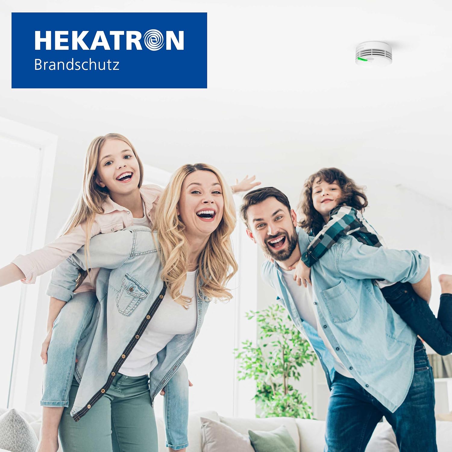 Thumbnail 6 de Hekatron Genius Plus Rauchmelder 2er-Set – 10 Jahre Batterie, App-Unterstützung, Made in Germany
