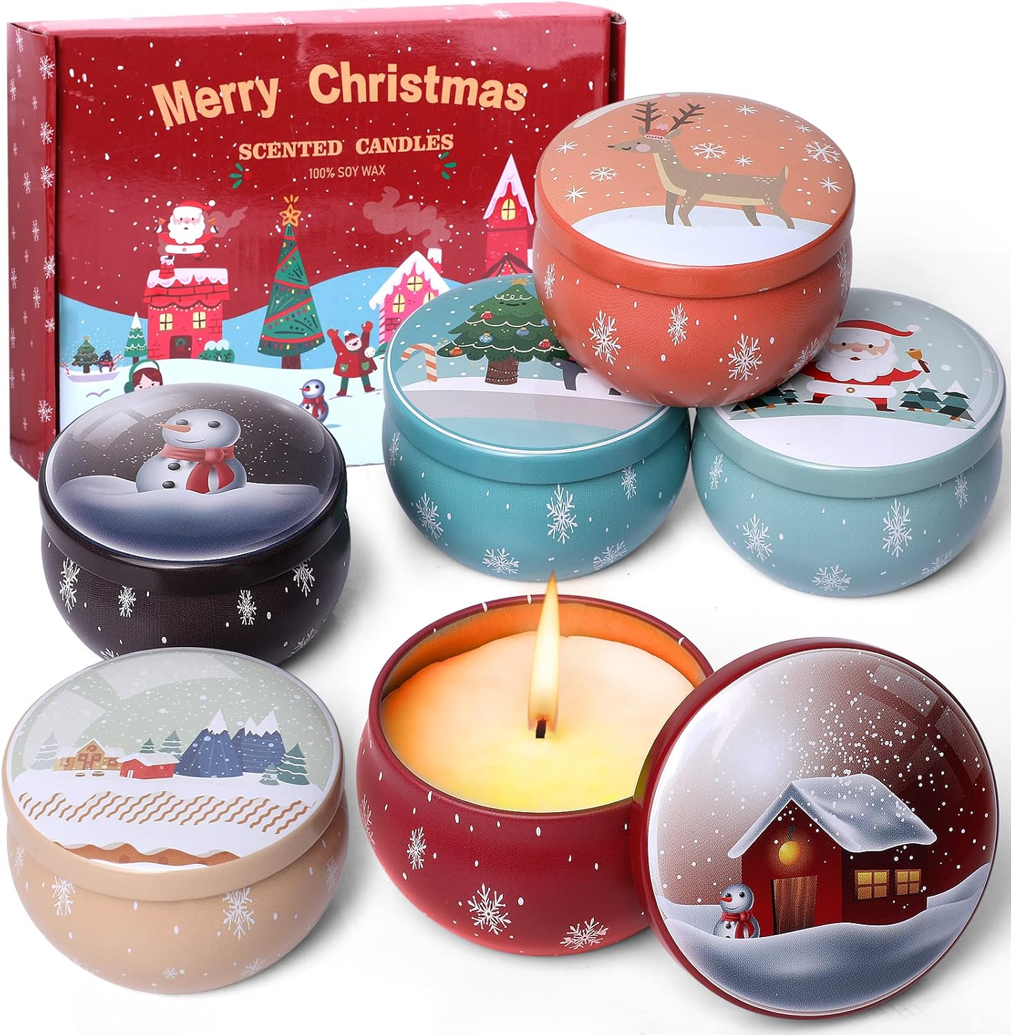 Thumbnail 1 de Dsclavacy Scented Candles 12 pack, 2.5 oz 🕯
