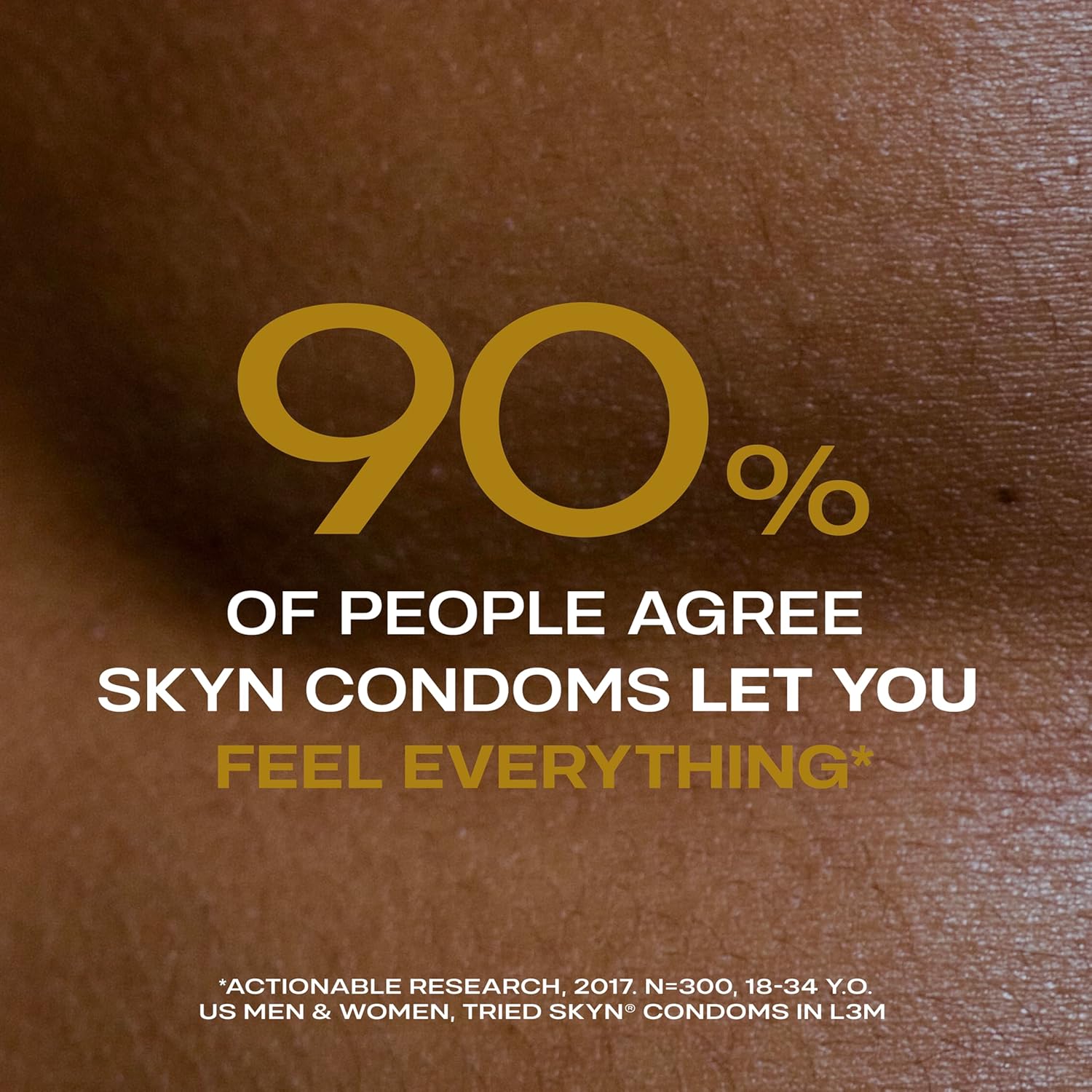 Thumbnail 3 de SKYN Intense Feel Non-Latex Condoms – 10 Pack (Regular, 53mm, Ribbed & Dotted)