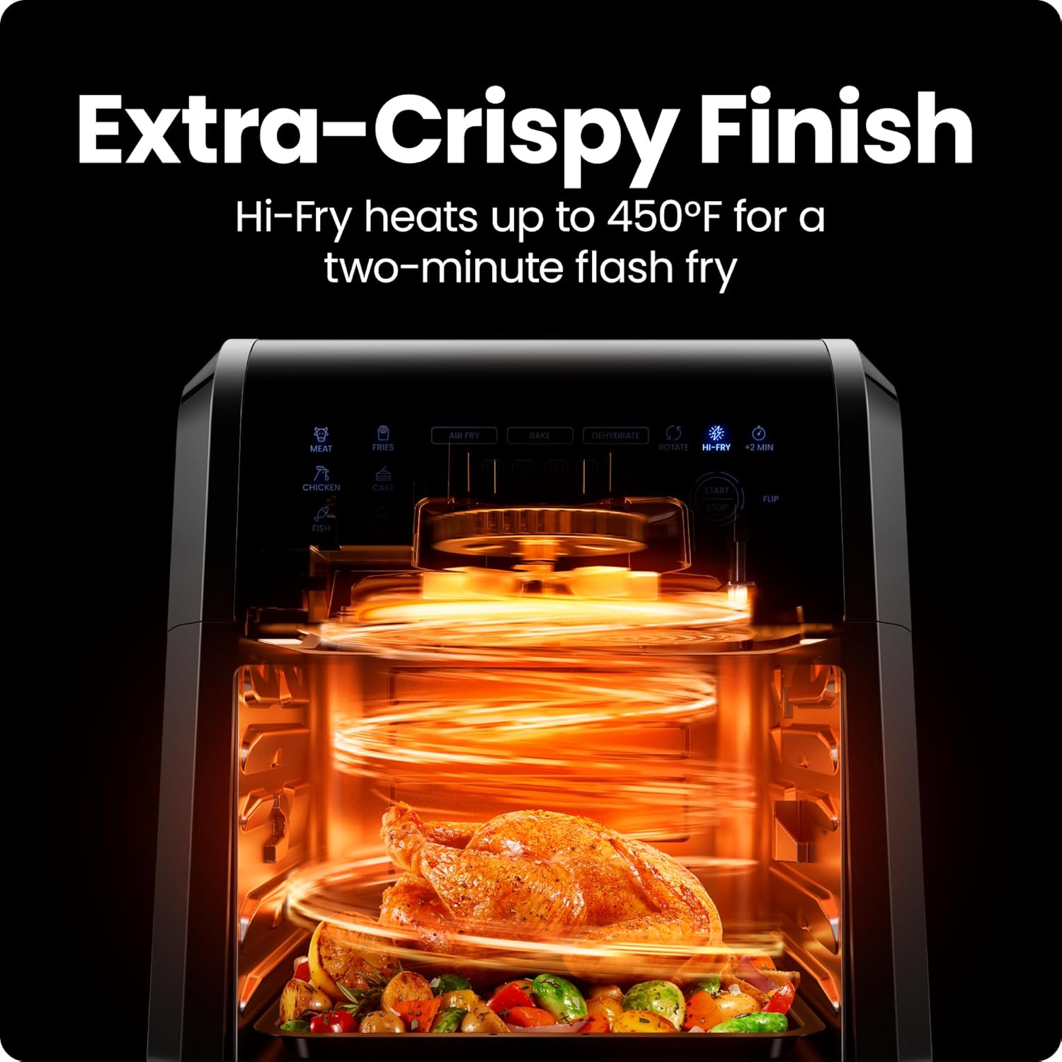 Thumbnail 6 de Chefman 12-Quart 6-in-1 Air Fryer Oven