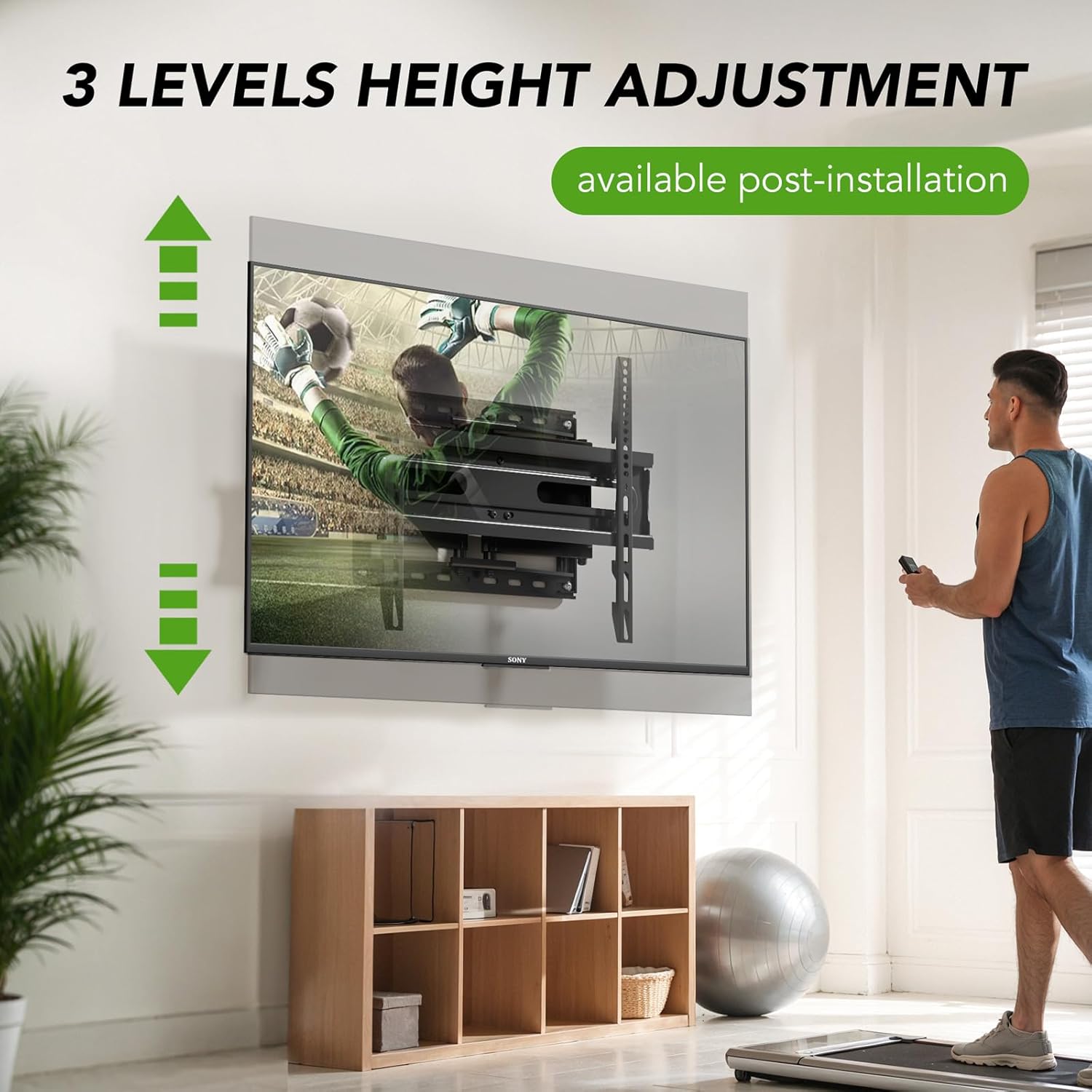 Detalle de AX WABER TV Wall Mount Bracket AX02MB01 for 32-65 Inch TVs