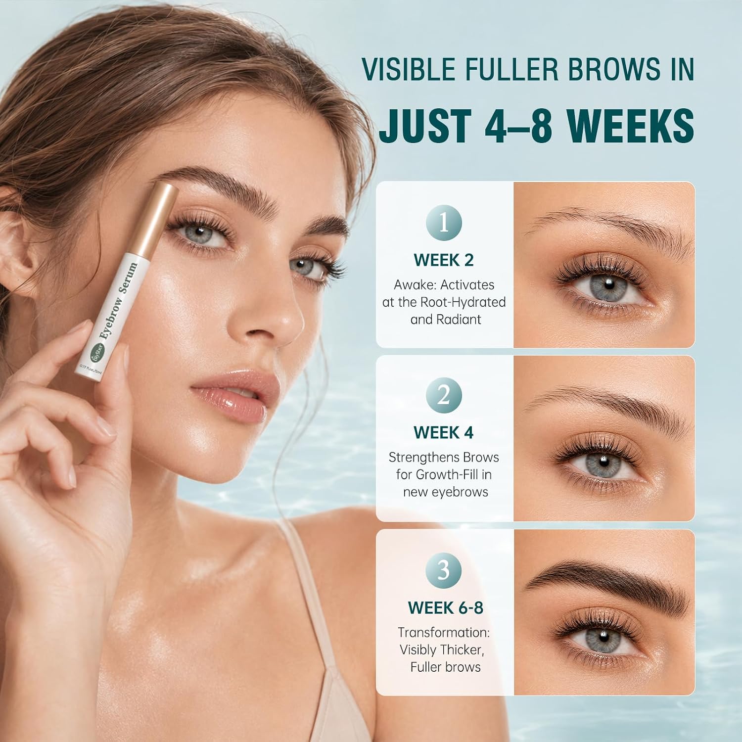 Detalle 1 de BIYSBER Eyebrow Serum with Hyaluronic Acid