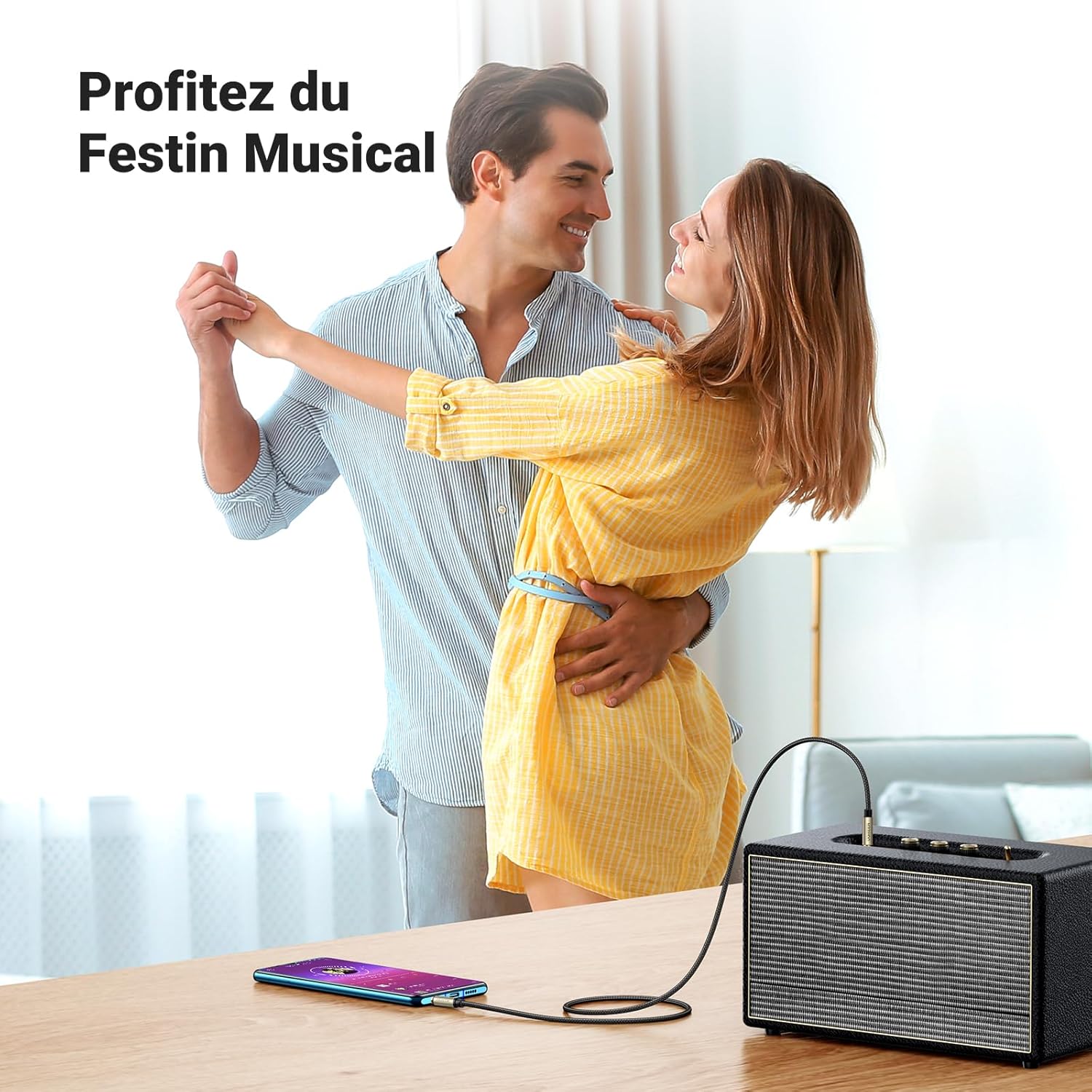 Thumbnail 5 de Câble UGREEN 3,5mm vers 6,35mm 1 m ⚙